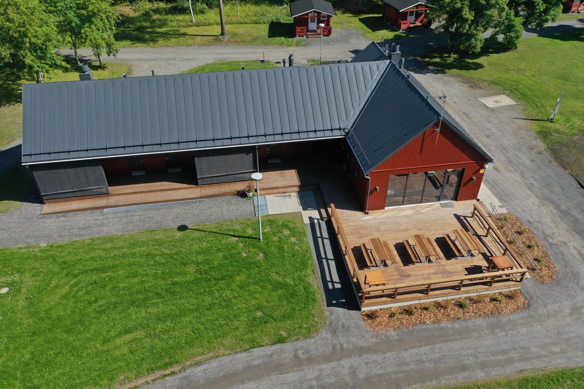Seinaejoen Leirintaealue Hotell Seinäjoki Exteriör bild