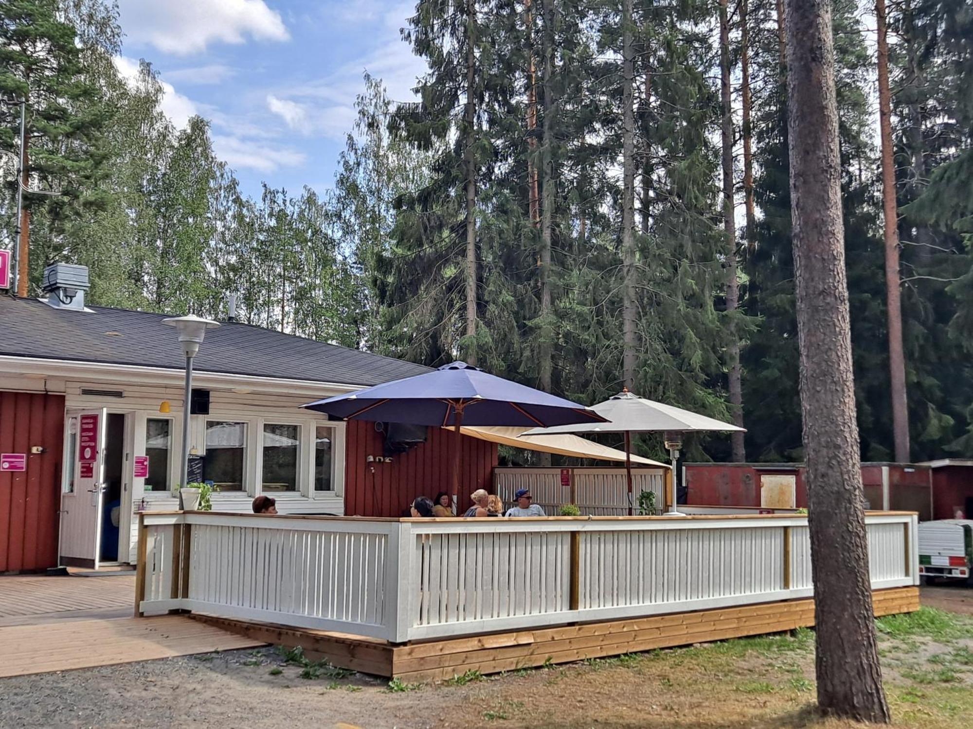 Seinaejoen Leirintaealue Hotell Seinäjoki Exteriör bild